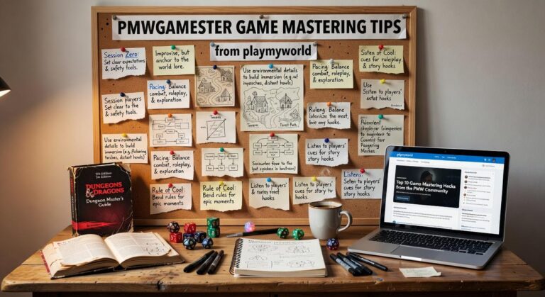 pmwgamester game mastering tips from playmyworld