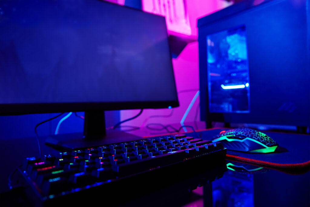 electronic-gaming-computer-with-neon-lights-and-ke-2026-03-25-05-57-30-utc