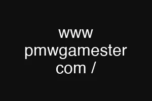 www pmwgamester com /